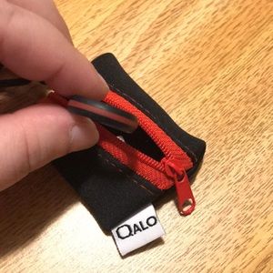 QALO **Women’s** Thin Red Line Silicone Ring